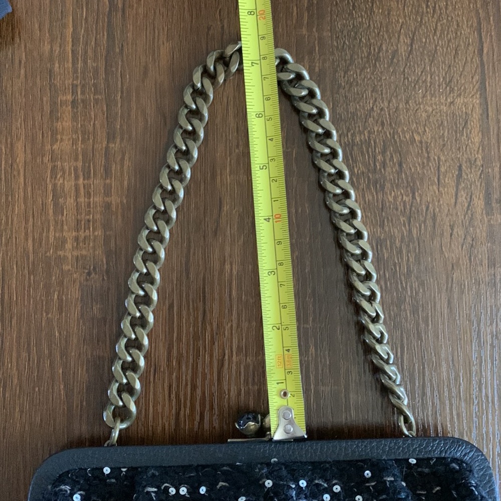 J Crew Wool Statement Chain Link - image 5